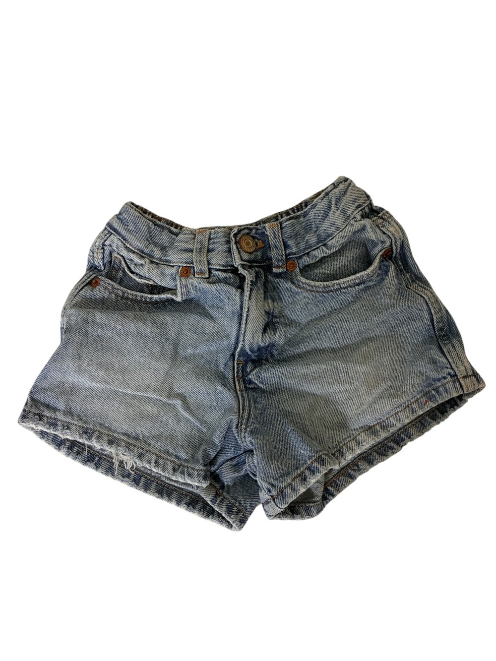 Zara | Girls adjustable classic rigid jean shorts play clothes size 6
